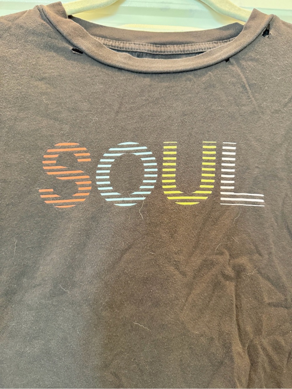 Soulcycle Black Tee Size L - Picture 2 of 4